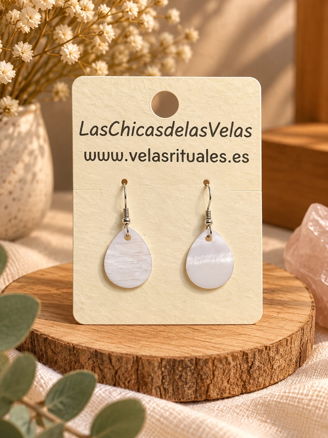 Pendientes de Nácar